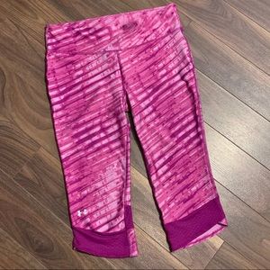 Under Armour - Pink compression leggings